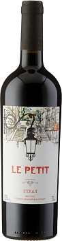 Вино Le Petit  Syrah   Лё Пёти  Сира 750 мл