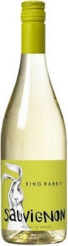 Вино King Rabbit Sauvignon Colombard Cotes de Gascogne IGP Кинг Рэббит Совиньон Коломбар Кот де Гасконь  2021   750 мл