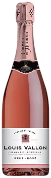 Игристое вино Louis Vallon Crémant de Bordeaux Brut-Rosé  750 мл