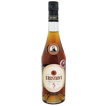 КОНЬЯК ERISTAVI 5 year 500 мл