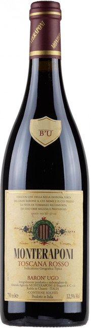 Вино Monteraponi Baron'Ugo Chianti Classico DOCG Барон'Уго Кьянти Классико 2017 750 мл