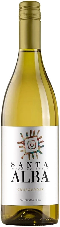 Вино Santa Alba Сhardonnay  2024   750 мл 