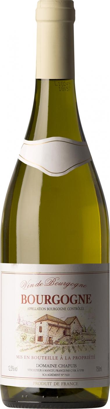Вино Domaine Chapuis Bourgogne Blanc Домен Шапюи  Бургонь Блан 2008 750 мл