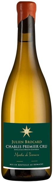 Вино   Julien Brocard   Chablis Premier Cru Montee de Tonnerre  2022  750 мл