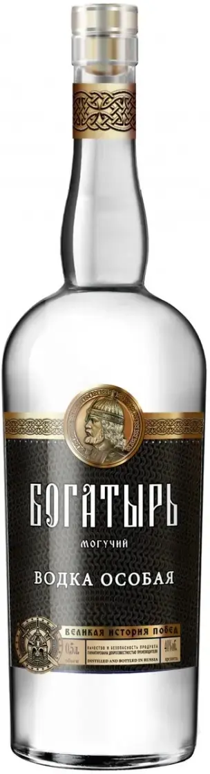 Водка Богатырь Могучий  500 мл