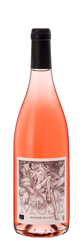 Вино Domaine de l'Ecu  Muse rosé   2021  750 мл