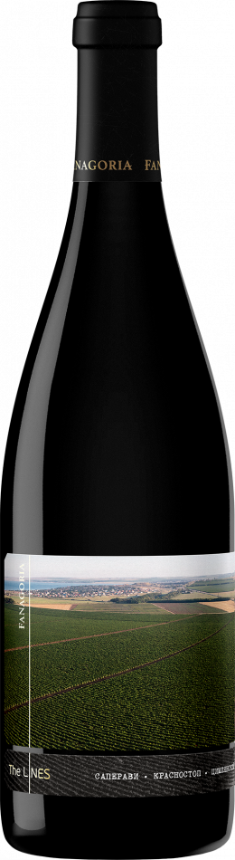 Вино  The Lines Саперави - Красностоп - Цимлянский черный  750 мл