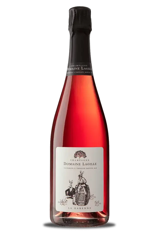 Шампанское Domaine Lagille La Garenne Rose de Saignee Brut Nature  2019  750 мл