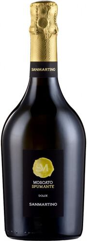 Игристое вино San Martino  Moscato Spumante Dolce     750 мл
