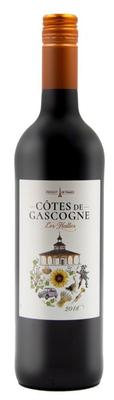 Вино Les Halles Cotes de Gascogne rouge Лез Аль Кот де Гасконь руж  красное полусухое 750 мл