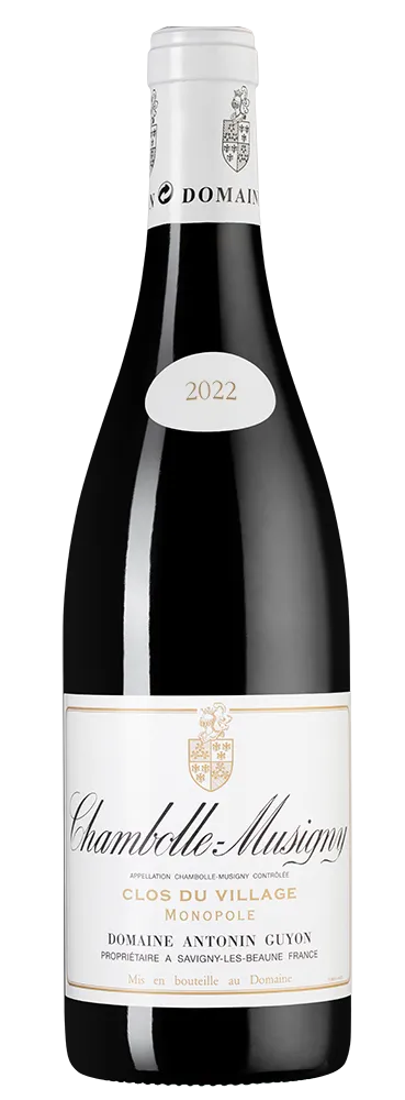 Вино Domaine Antonin Guyon Chambolle-Musigny AOC Clos du Village  2022  750 мл  