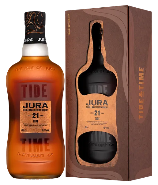 Виски  Jura Tide Time 21 Years  gift box  700 мл 47,2%