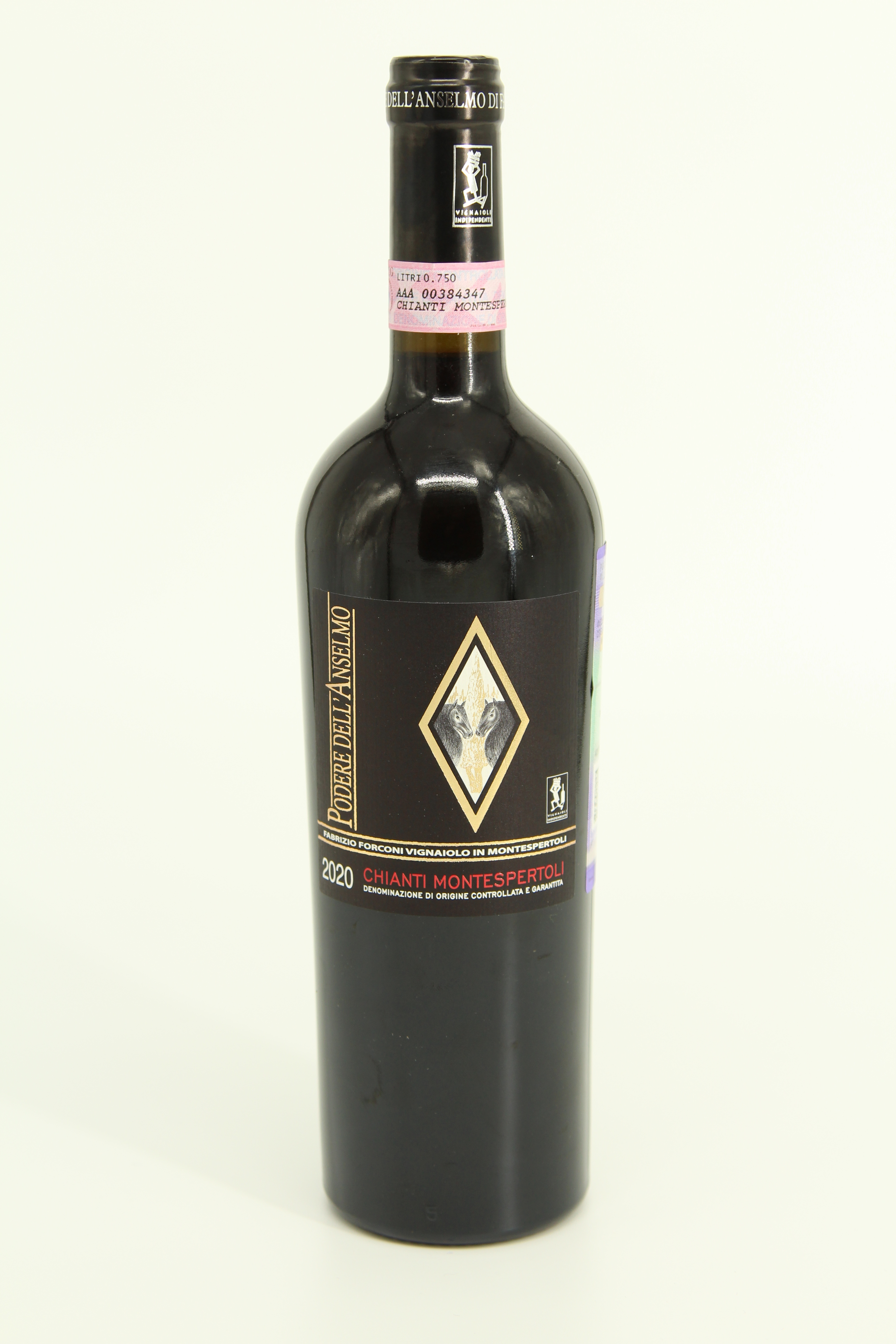 Вино Podere Dell'Anselmo Chianti Montespertoli 2020 750 мл 14,5%