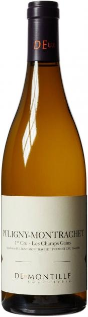 Вино Deux Montille Soeur-Frere  Puligny-Montrachet 1-er Cru  Les Champs Gains  AOC  Дё Монтий Сёр-Фрер  Пюлиньи-Монраше Премье Крю  Ле Шам Ген  2011  750 мл