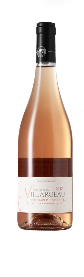 Вино DOMAINE DE VILLARGEAU COTEAUX DU GIENNOIS ROSE 2021 750 мл 12%