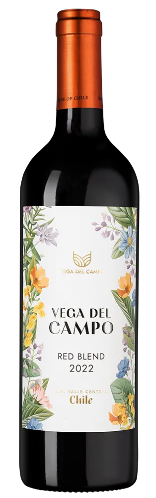 Вино Vega del Campo Red Blend Valle Central  2022  750 мл