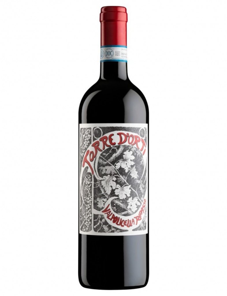 Вино Torre d'Orti Valpolicella Ripasso Superiore DOC  Торре д’Орти Вальполичелла Рипассо Супериоре  2018   750 мл