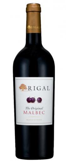 Вино Rigal Les Terrasses Malbec Cahors AOC Ригал Ле Террас Мальбек  Каор 2019 750 мл