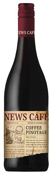 Вино News Café Coffee Pinotage Western Cape WO 2024  750 мл