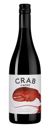 Вино  Bronco Wine Company Crab & More Zinfandel Бронко Вайн Кампани  Краб энд Мо Зинфандель   красное полусухое  750 мл 13%