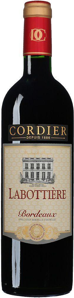 Вино Cordier Mestrezat Grands Crus  Labottiere Bordeaux  Rouge  AOC Кордье Местреза  Гран крю Ляботьер Руж 2014 750 мл