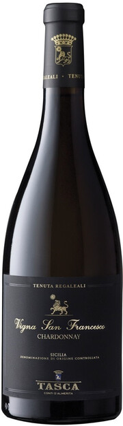 Вино Tasca d'Almerita Chardonnay Vigna San Francesco КОНТЕ ТАСКА Д'АЛЬМЕРИТА СОЧИЕТА АГРИКОЛА А Р.Л.Шардоне Винья Сан Франческо (Сицилия) 2021 750 мл 13,5%