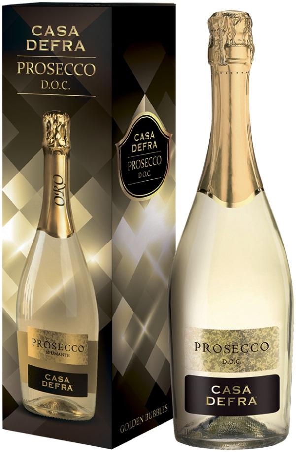 Игристое вино Casa Defra Prosecco gift box Casa Defra  750 мл