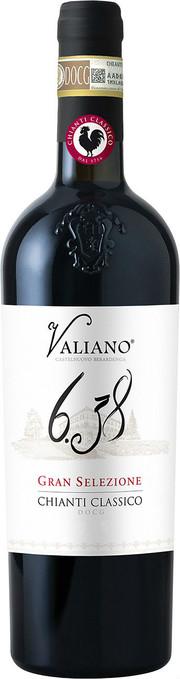 Вино Piccini Valiano "6.38" Gran Selezione Chianti Classico DOCG  Пиччини  Валиано "6.38" Гран Селецьоне Кьянти Классико 2010 750 мл