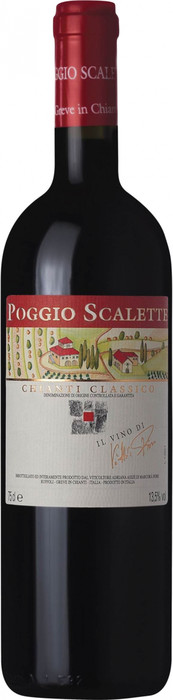 Вино  Poggio Scalette   Chianti Classico   2017 750 мл