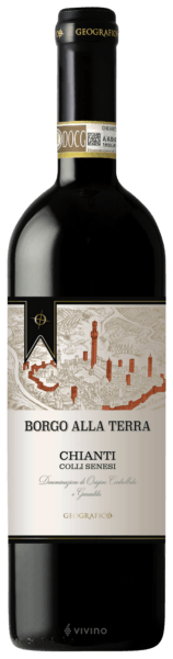Вино Geografico   Chianti Colli Senesi Borgo alla Terra   375 мл