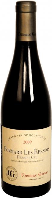 Вино Camille Giroud  Pommard Premier Cru  Les Epenots AOC Камиль Жиру  Поммар Премье Крю  Лез Эпено 2009  750 мл