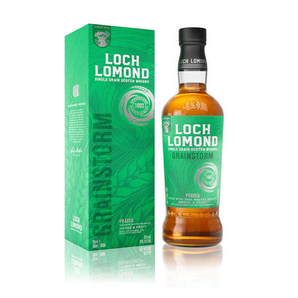 Виски  Loch Lomond Single Grain Peated in gift box700 мл