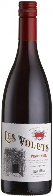 Вино Les Volets Pinot Noir Haute Vallee de l'Aude IGP Ле Воле" Пино Нуар  2019 750 мл