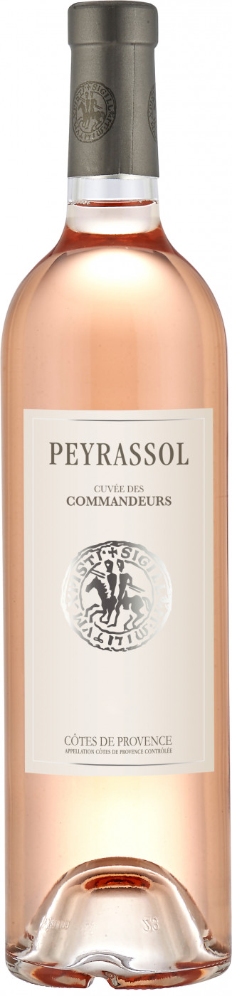 Вино Peyrassol Cuvee des Commanderie Rose Cotes de Provence AOC Кюве де ла Командери Розе 2021 750 мл