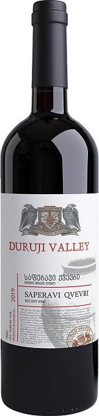 Вино Duruji Valley Saperavi Qvevri 2019  750 мл