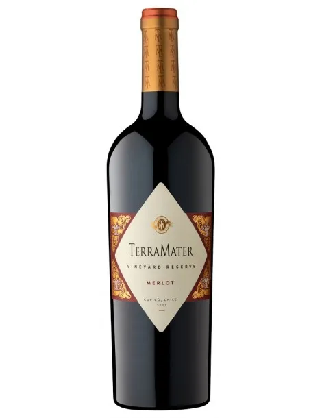 Вино TerraMater Merlot Vineyard Reserve  2022  750 мл