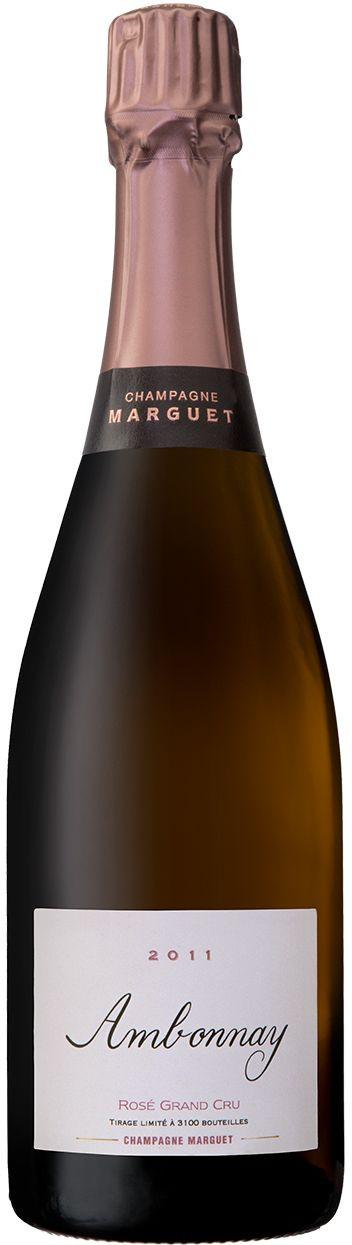 Шампанское Marguet  "Ambonnay" Rose Grand Cru  Champagne 2018  750 мл  12,5 %