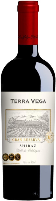 Вино  Luis Felipe Edwards  Terra Vega Gran Reserva Shiraz  2016 750 мл