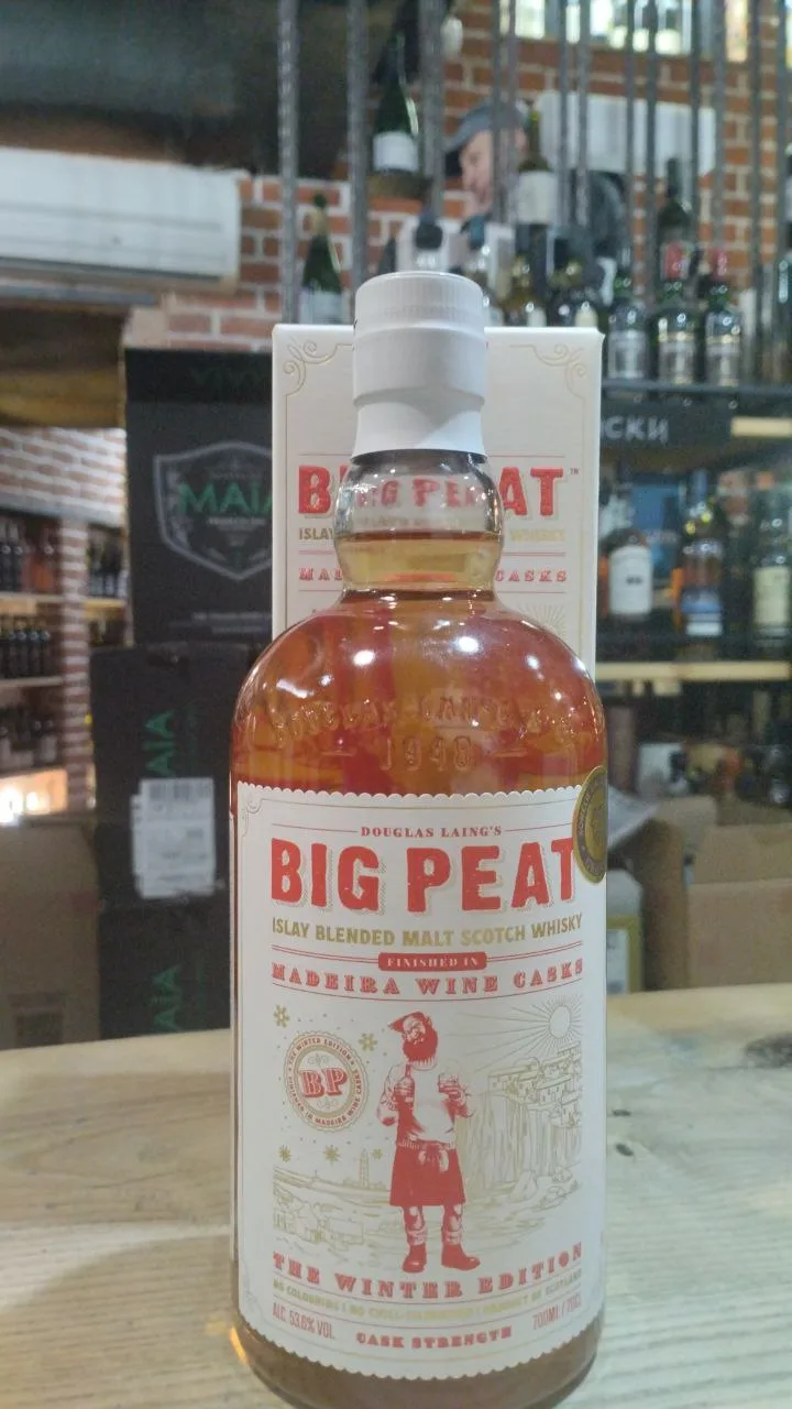 Виски Big Peat Winter gift box  700 мл
