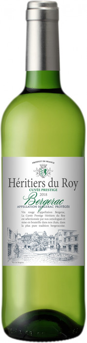 Вино   Heritiers du Roy" Cuvee Prestige  Blanc  Эритье дю Рой Кюве Престиж Белое  2018  750 мл
