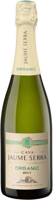 Игристое вино Cava Jaume Serra Brut Organic  2020  750 мл