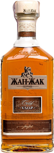 Коньяк  Жан-Жак  Голд В.С.О.П 5 звезд  500 мл