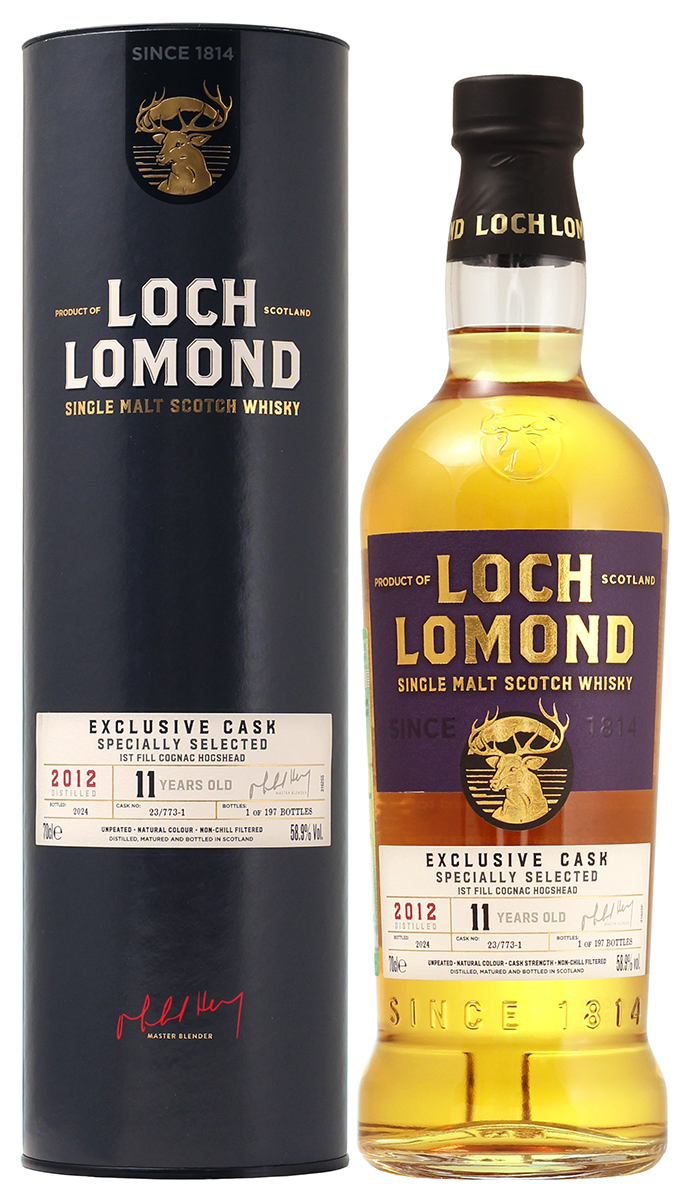 Виски Loch  Lomond Exclusive Cask Specially Selected 11 years in tube  700 мл