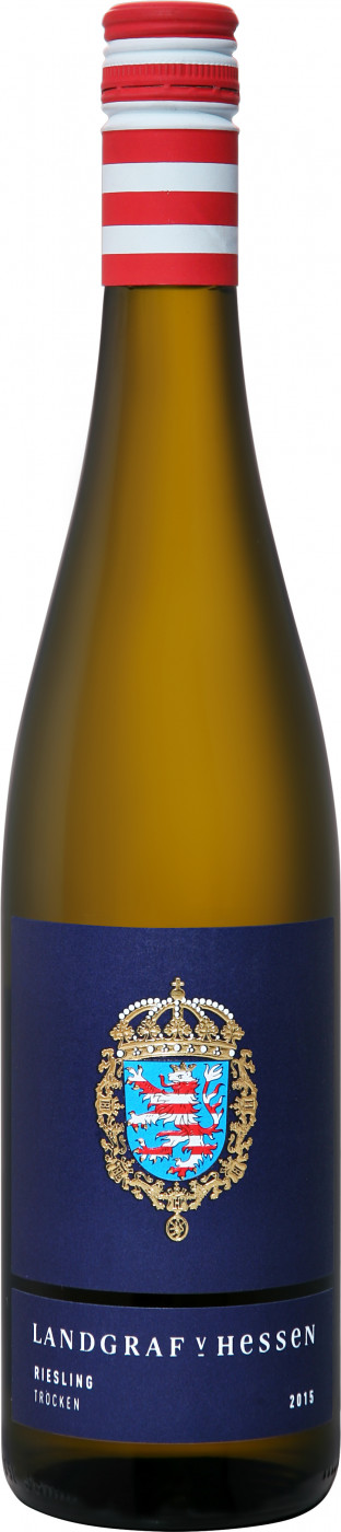 Вино Riesling Landgraf von Hessen, Rheingau Qualitatswein, Prinz von Hessen Рислинг Ландгаф фон Эссен, Рейнгау, Принц фон Эссен  2023 750 мл