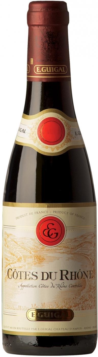 Вино E. Guigal Cotes du Rhone Rouge  2019  375 мл