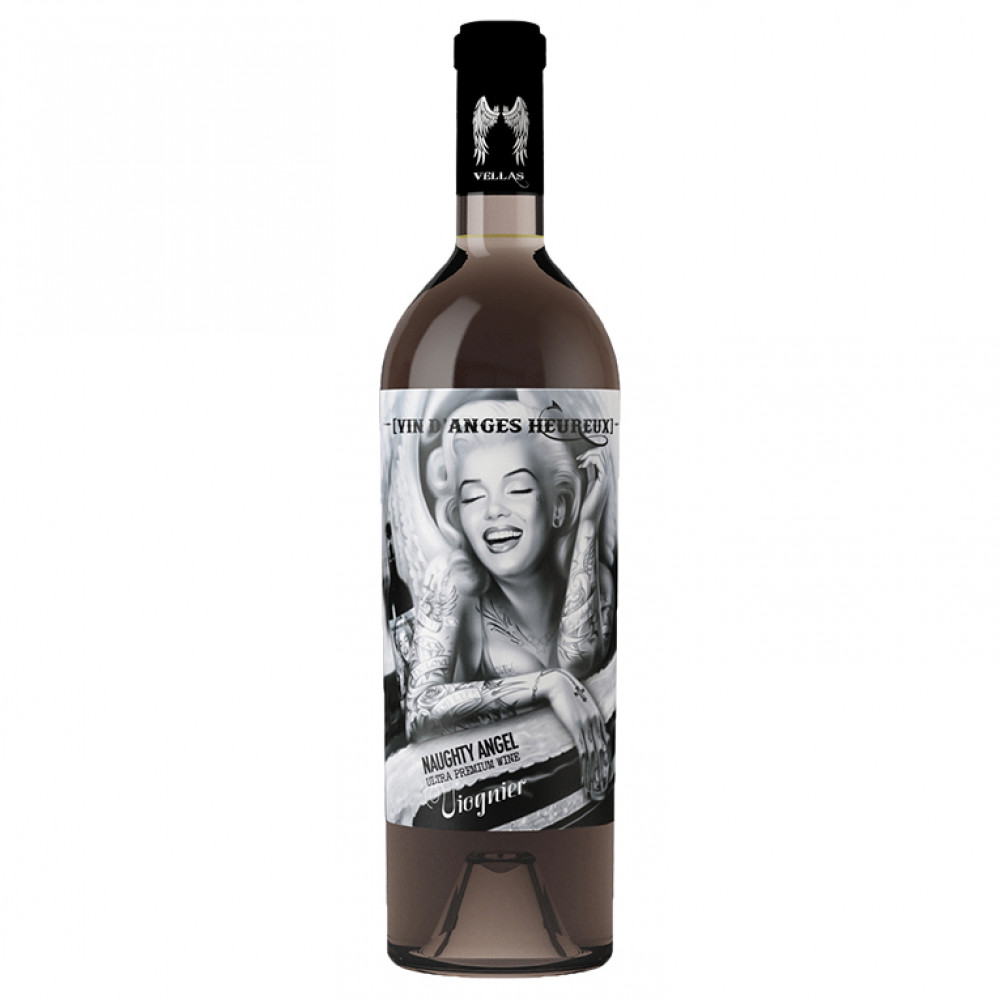 Вино Naughty Angel Viognier IGP Pays d Oс white dry  Ноти Энджел Вионье ИГП Пэи Д'Ок  белое сухое  2020 750 мл