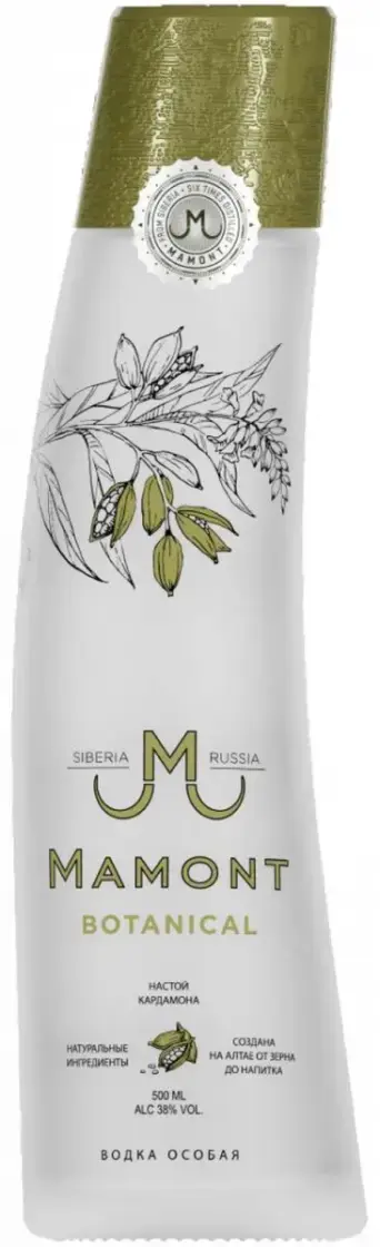 Водка Мамонт Ботаникал  500 мл