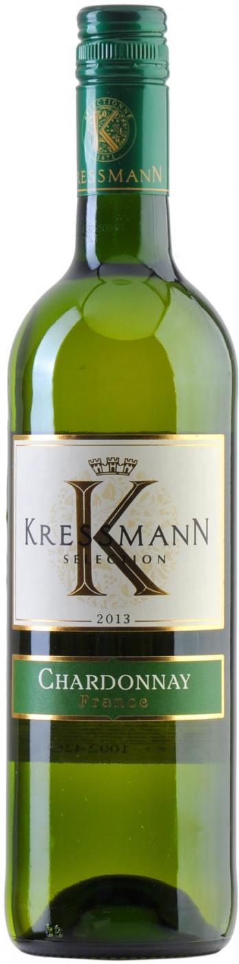 Вино Kressmann Selection Chardonnay Крессманн Селексьон Шардонне 2015 750 мл