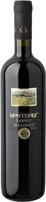 Вино Colli Irpini Montesole Aglianico DOC Монтесоле Альянико Кампанья 2015 375 мл