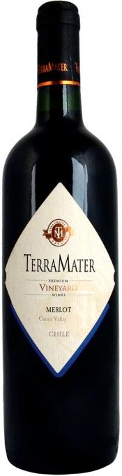 Вино TerraMater,  TerraMater Vineyard Reserve Merlot ТерраМатер Виньярд Резерв Мерло 2013 750 мл